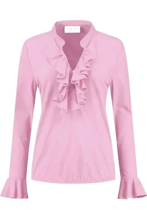 Helena hart 7257 blouse ruche rose