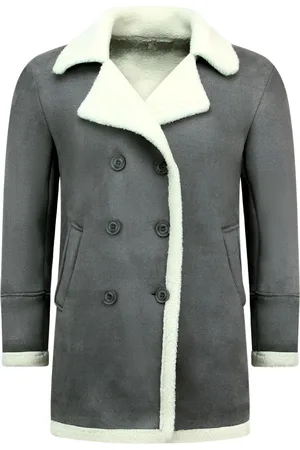 TONY BACKER Imitatie bontjas lang lammy coat