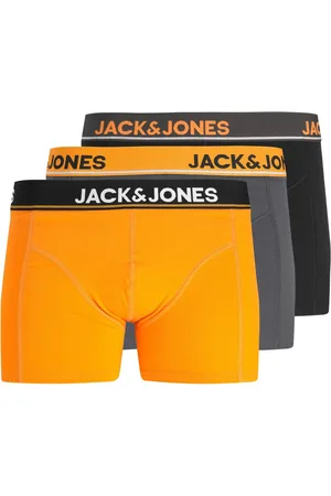 JACK & JONES Effen boxershorts jongens trunks jacgreg 3-pack