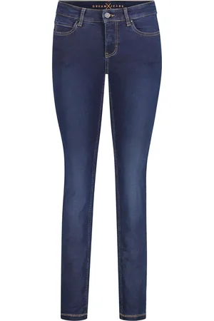 Mac Dream skinny d826 dark blue washed
