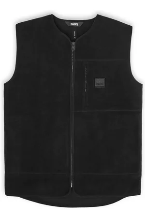 Rains 18510 fleece vest black