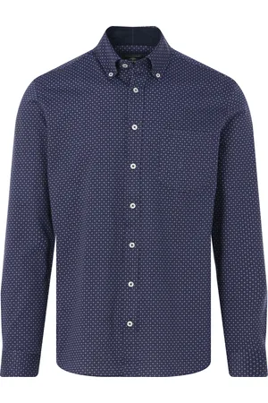 Campbell Casual overhemd met lange mouwen