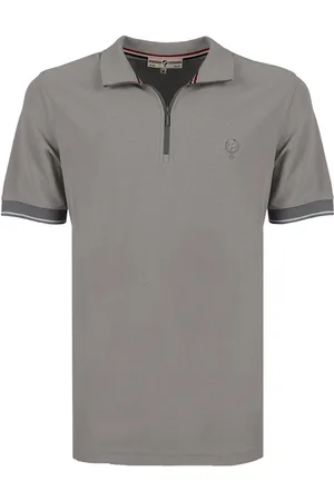 Q1905 Polo shirt stroke midden