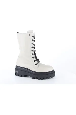 Calvin Klein Yw0yw00843-acf dames veterboots sportief