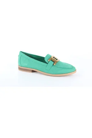 La Strada 2200127 green micro dames instappers gekleed