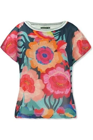 Lizzy & Coco Top salsi- rainbow flowers