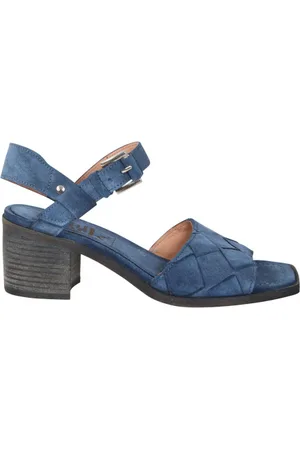 walk in the park D099 jeans suède sandaal