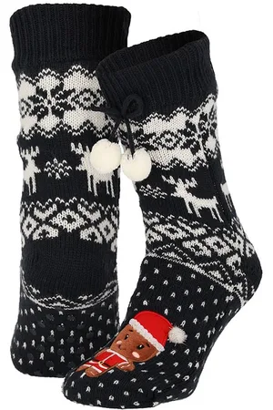 Apollo Dames kerstsokken met antislip