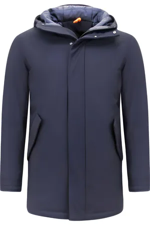 Enos Halflange parka met capuchon
