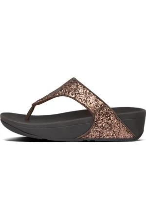FitFlop Lulu glitter toe-thongs pu glitter