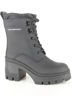 Calvin Klein Yw0yw00729-bds dames veterboots sportief