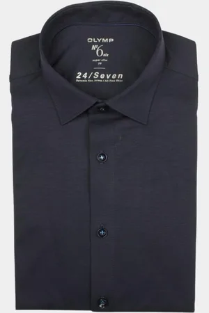 Olymp Business hemd lange mouw extra slim fit van jersey 250374/18