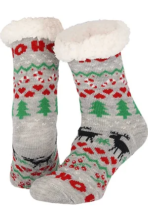 Apollo Dames home socks kerst huissokken kerstsokken