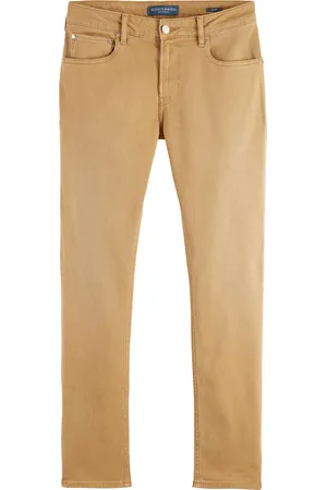 Scotch&Soda Skim skinny jeans garment dyed colo sand