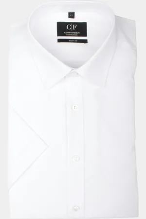 Commander Business hemd korte mouw cityhemd body fit 1/2 arm 213010607/100