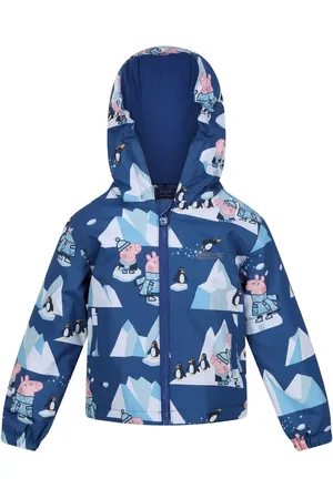Regatta Kinderen/kinderen muddy puddle peppa pig winter scene padded waterproof jacket