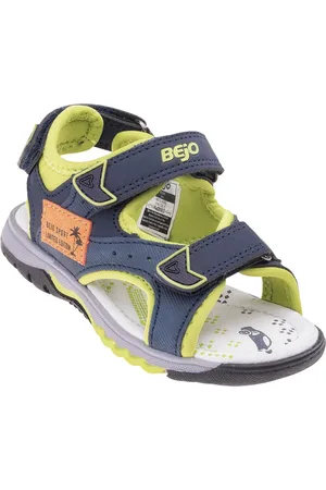 BEJO Kinder/kinder betil leren sandalen van varkenshuid