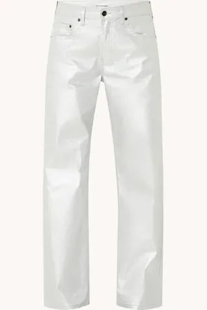 Co`Couture Cc silver straight hip jeans