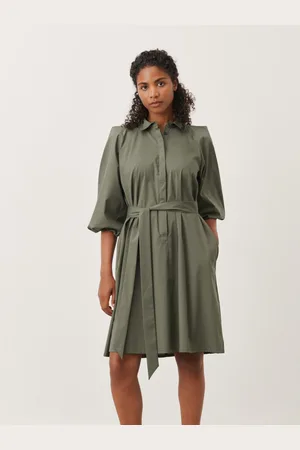 Jane Lushka Es9242111 carlen dress short army