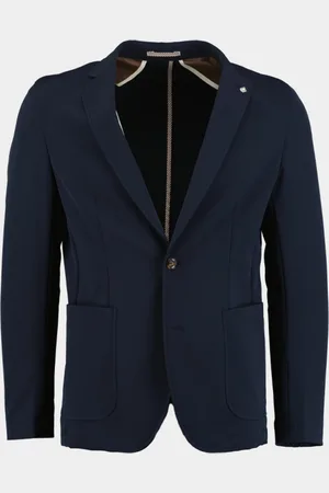 Born with Appetite Colbert drop 8 lind unlined jacket 241038li32/290 navy