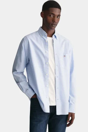 GANT Casual hemd lange mouw regular fit oxford 3000200/455