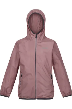 Regatta Groot buitenshuis kinderen/kinderen lever ii packaway rain jacket