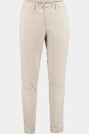 Born with Appetite Wollen pantalon das drawstring trouser 24104da36/820 sand