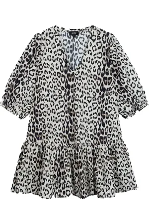 Alix the label Leopard babydoll dress