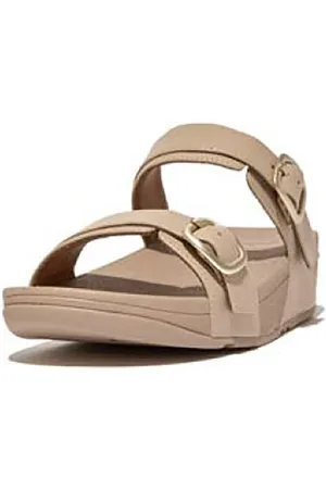 FitFlop Lulu adjustable slide leather