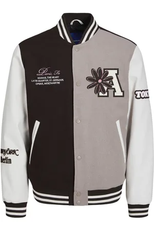 JACK & JONES College wool blend bomber