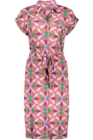 Geisha Dress purple jersey