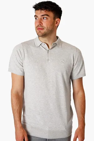 Q1905 Polo shirt hessum licht melange