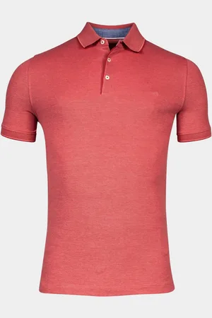 Baileys Polo korte mouw poloshirt 2-tone oxford pique 415287/31