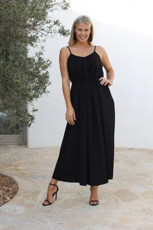 NUKUS Isabel dress robe black