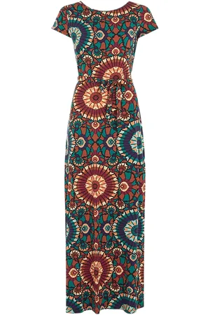 King Louie Sally maxi dress torini evening blue