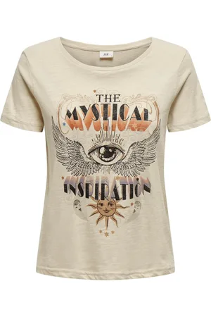 JACQUELINE DE YONG Vupti slub ss o neck t-shirt