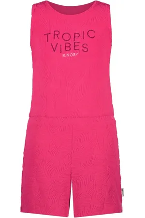 B.Nosy Meisjes jumpsuit teddy helder