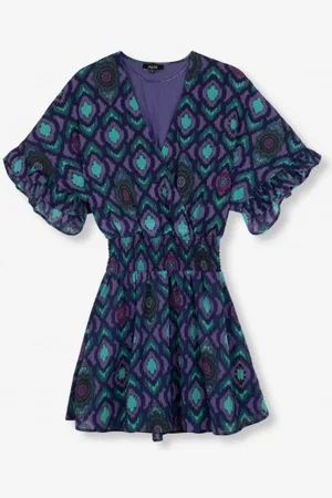 Alix the label Icat fake wrap dress dessin
