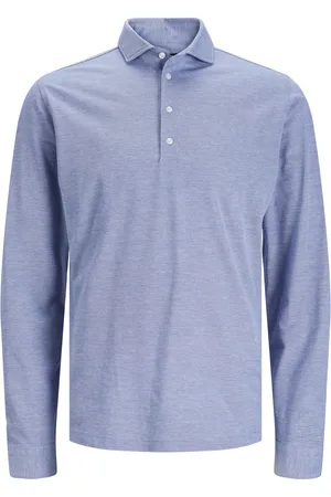 JACK & JONES Jprblarian pique tunic shirt ls sm licht