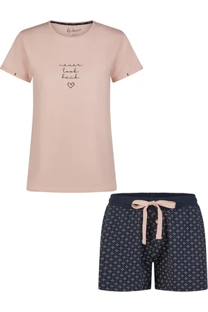 by Louise Dames korte pyjama set shortama roze