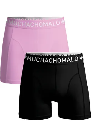 Muchachomalo Jongens 2-pack boxershorts effen