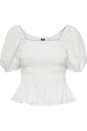 ONLY Onlcarla ss smock top wvn