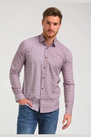 Gabbiano Heren overhemd 334751 704 mauve