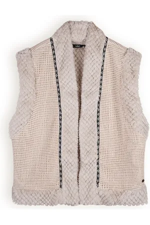 NoBell Meisjes gilet kiddy pearled