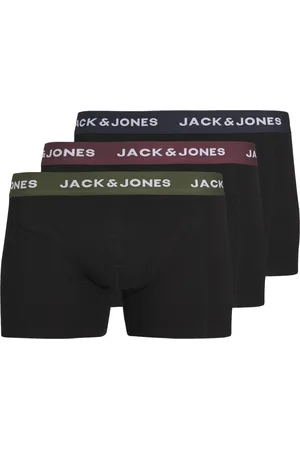 JACK & JONES Heren plus size boxershorts trunks jacaron 3-pack