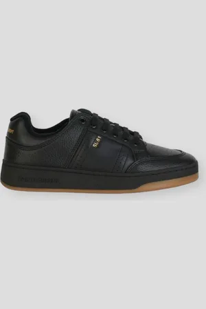 Saint Laurent Kalfsleer laag top sneakers