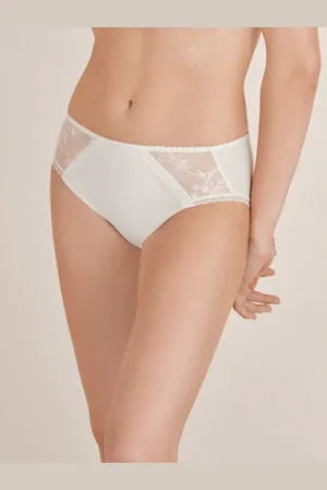 Conturelle Mille fleurs taille slip 08140 710 cream