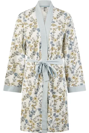 by Louise Dames kimono ochtendjas bloemenprint