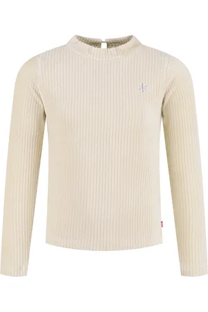 MAYCE Meisjes shirt rib velours kit