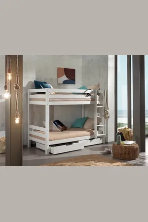 LUCEVI Pino stapelbed h160cm 90 x 200 cm pino 2 lades